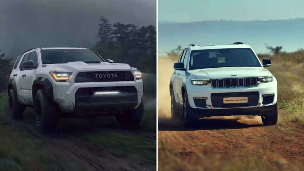 Toyota 4Runner vs Jeep Grand Cherokee
