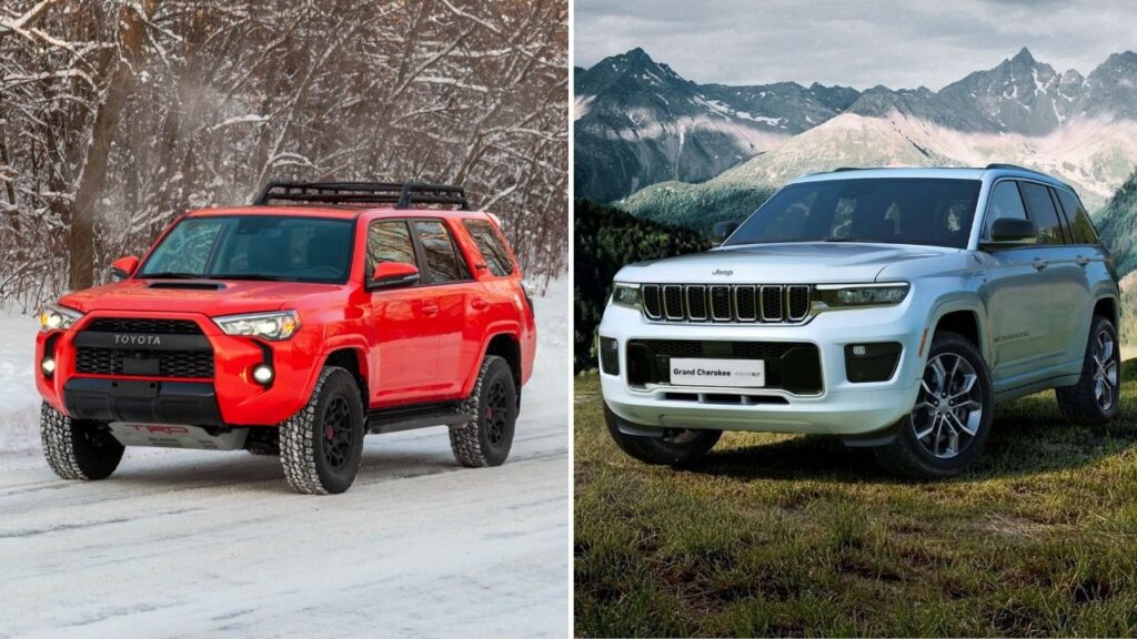 Toyota 4Runner vs Jeep Grand Cherokee
