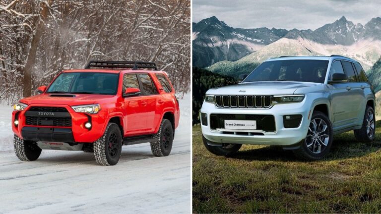 Toyota 4Runner vs Jeep Grand Cherokee