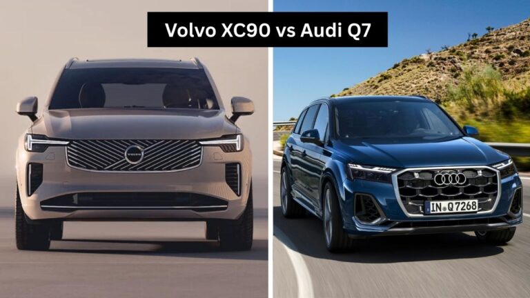 Volvo XC90 vs Audi Q7