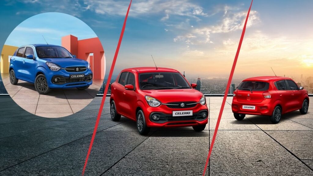 2025 Maruti Celerio ZXI Plus AMT front view with updated design