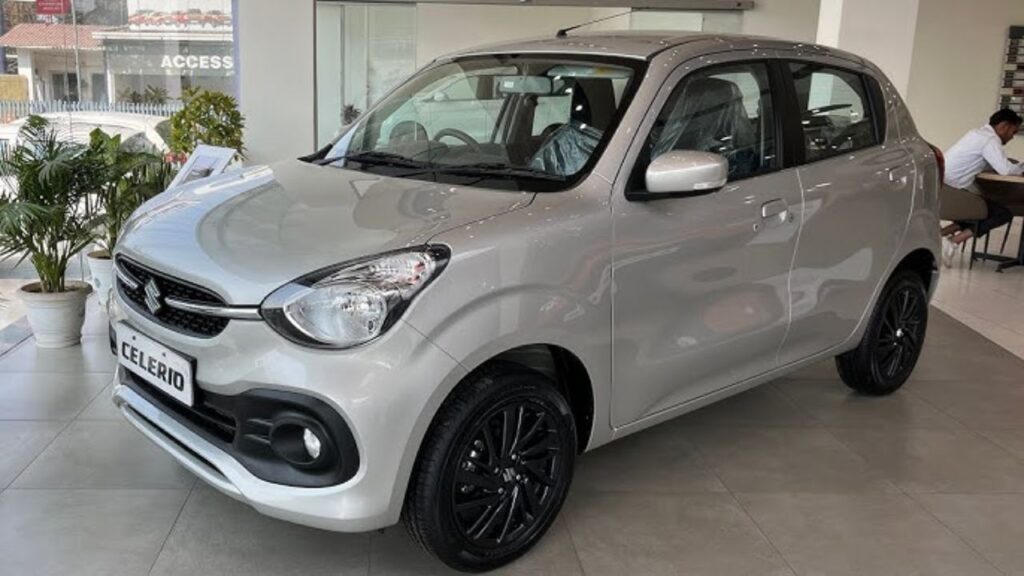 Celerio ZXI Plus AMT interior view with touchscreen and comfort features