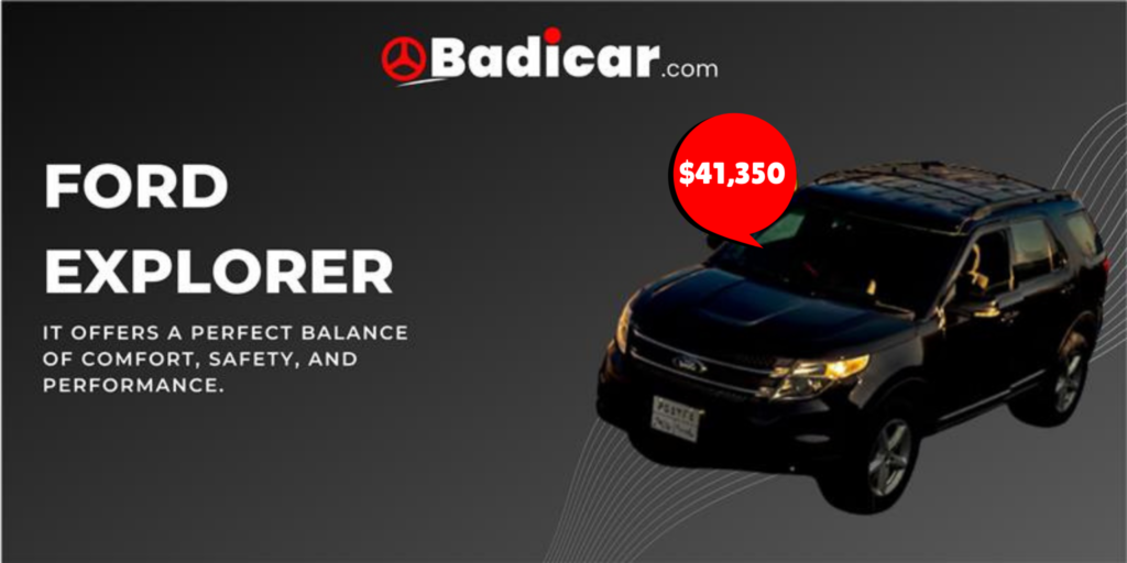 Ford Explorer – Powerful Hybrid SUV for Family Adventures