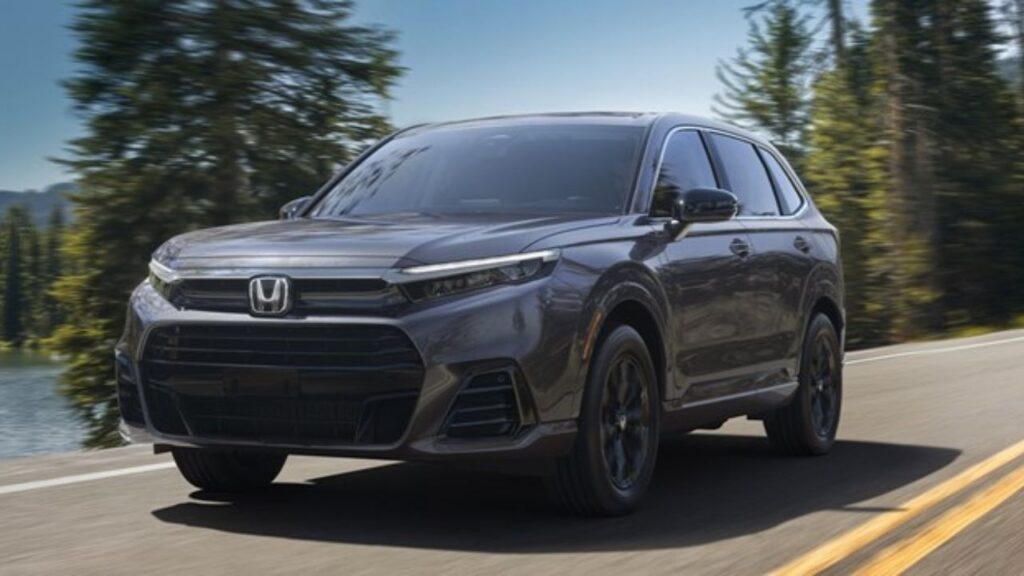 MPG comparison chart for 2025 Toyota RAV4 and Honda CR-V gasoline models