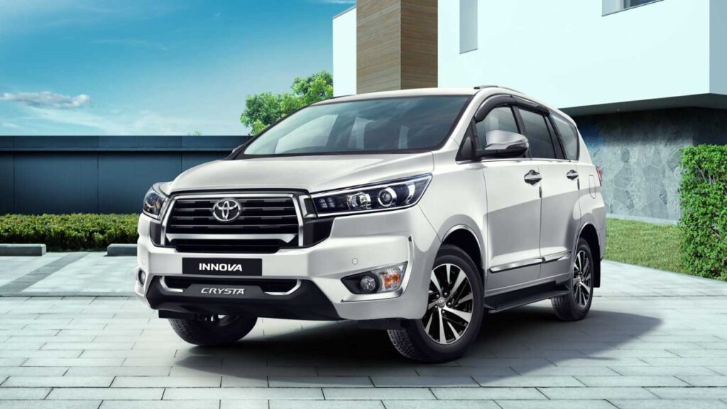 Toyota Innova Crysta from Khan Sir Car Collection with premium comfort and reliability