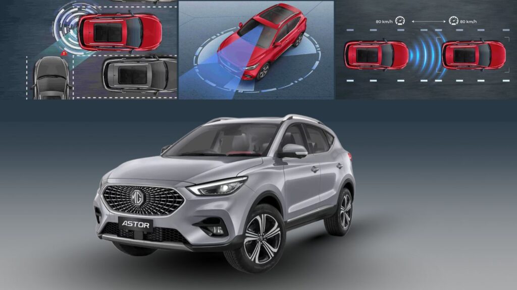 MG Astor compact SUV with Level 2 ADAS