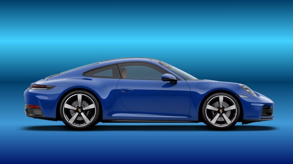 Bill Gates Porsche 911 Carrera in silver with classic round headlights