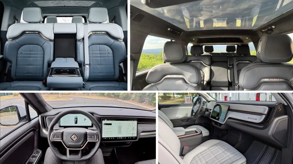 Rivian R1S Interior Features and Technology