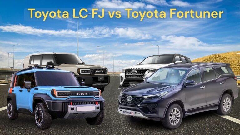 Toyota LC FJ vs Toyota Fortuner