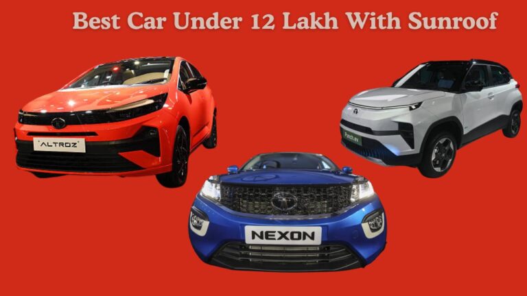 Best Sunroof Cars Under 12 Lakh