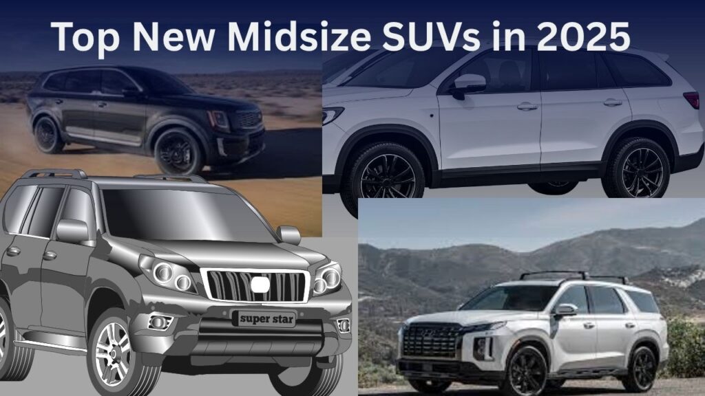 Top New Midsize SUVs in 2025