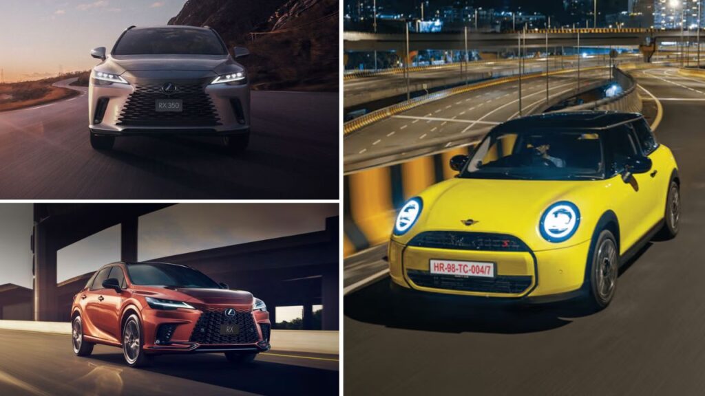 Lionel Messi Lexus RX 450h and Mini Cooper