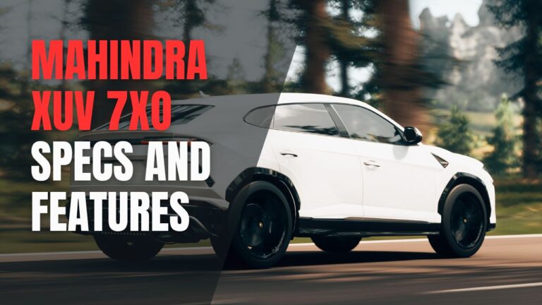 Mahindra XUV 7XO Specs and Features
