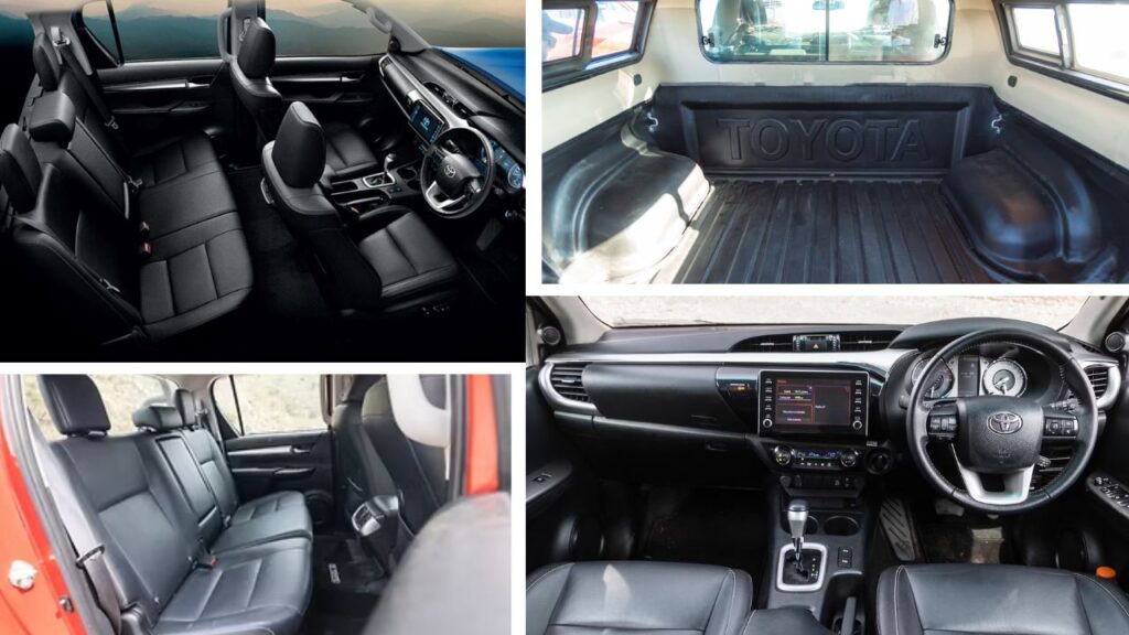 Toyota Hilux Comfortable Interior With Modern Technology