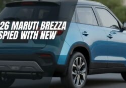Maruti Brezza Spied