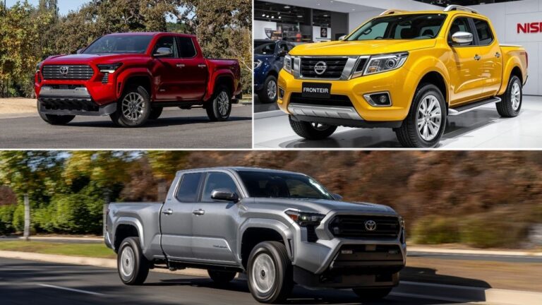 Nissan Frontiеr vs Toyota Tacoma