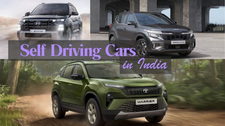 Top self-driving cars in India with ADAS technology