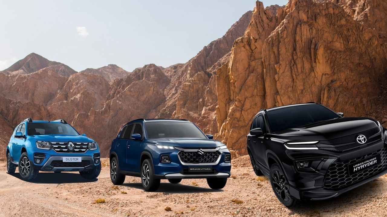 Renault Duster Hybrid VS Grand Vitara and Hyryder